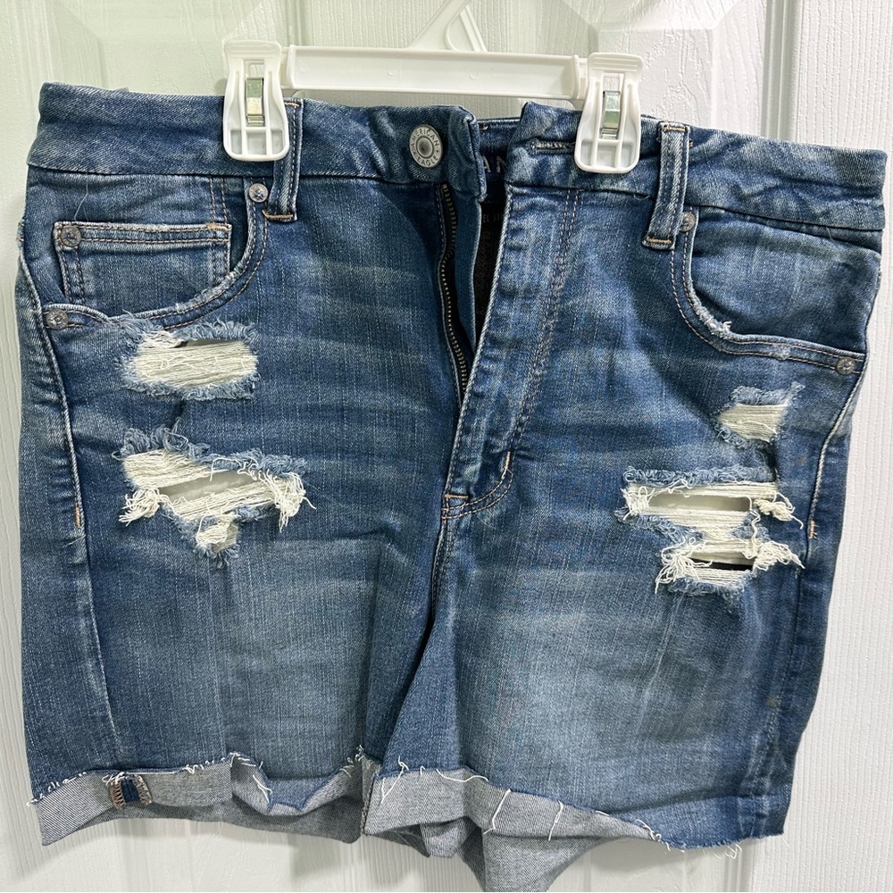 American Eagle Outfitters Distressed Jean Shorts